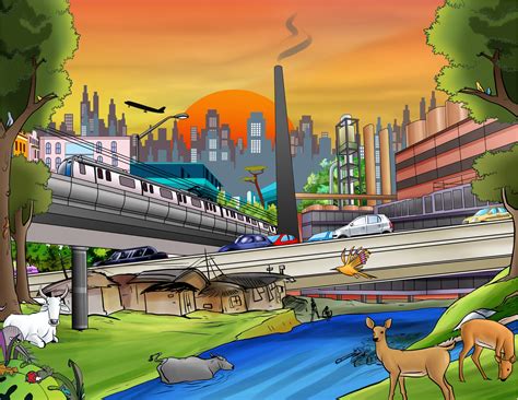 Urbanization Cartoon 的图像结果