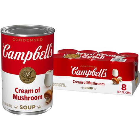 Amazon.com : Campbell's Condensed Cream of Mushroom Soup, 10.5 Ounce ...