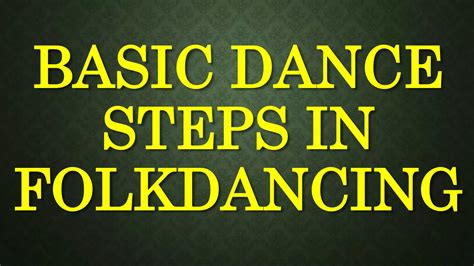 Image result for Basic Dance Steps