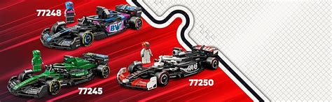 LEGO Speed Champions Ferrari SF-24 F1 Race Car Driver Set 77242