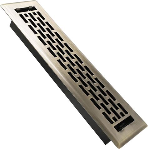 SANYCASA Floor Register 2x12 Inches - Heavy Duty Walkable Steel Floor ...