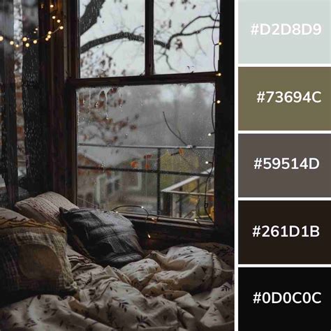 20 Dark Academia Color Palettes with Names and Hex Codes ...
