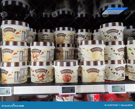Singapore: Assorted Dreyer S Ice Cream Editorial Photography - Image of ...