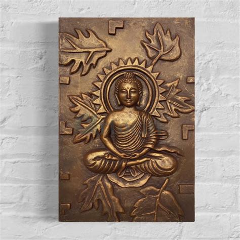 Buy Buddha 3D Relief Mural Painting Online at Best Price - Artociti ...