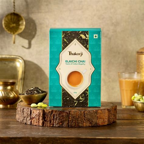 Elaichi Chai Taste of Indian Royalty 250 gms pack - Thakorji The Masala ...