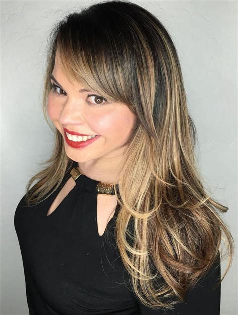 40 Side-Swept Bangs to Sweep You off Your Feet | Side bangs with long ...