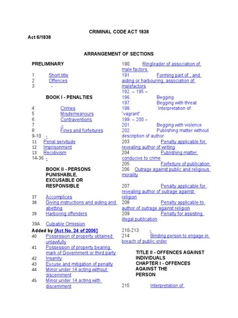 Image result for Criminal Number Code