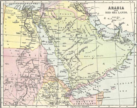 Arabian Peninsula Map Worksheet