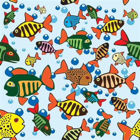 Image result for Paper Fish Pattern Free in Color