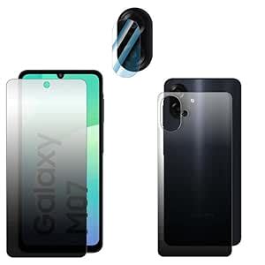 FCS Front + Back + Camera for Samsung Galaxy M07 | TPU Matte Finish ...