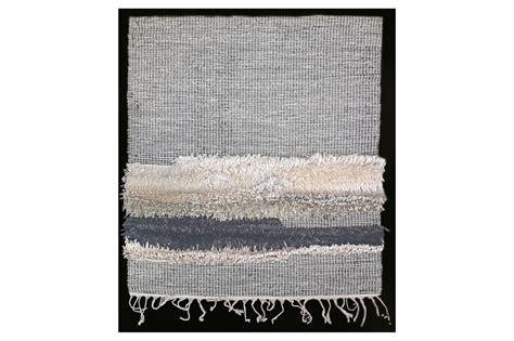 Black & White Paper Strips Dari 102cm x 110cm Wall Hanging Online ...