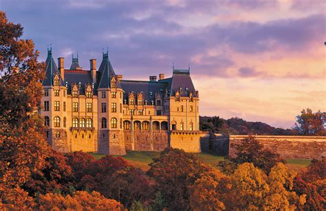 Download A Castle With Trees In The Background | Wallpapers.com