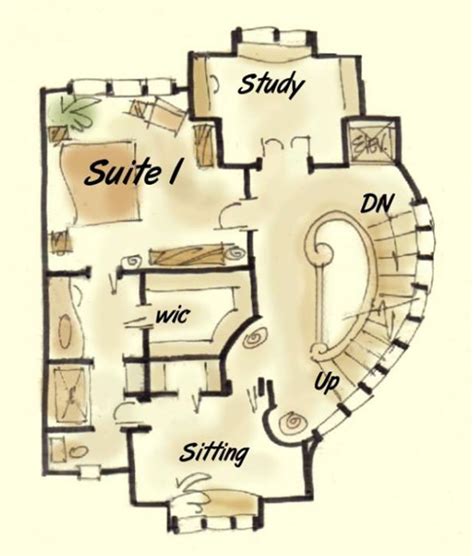 Large Hobbit House Floor Plans