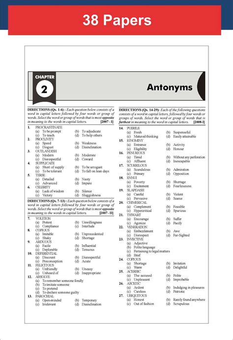 Disha 38 Previous Year CDS & CDS OTA English Topic-wise Solved Papers ...