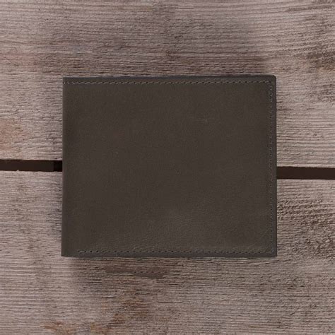 None Of The Above Leather Bill Fold Wallet -3474702-SG