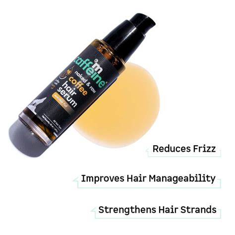 Buy MCAFFEINE COFFEE FRIZZ & HAIR FALL CONTROL HAIR SERUM WITH WALNUT ...