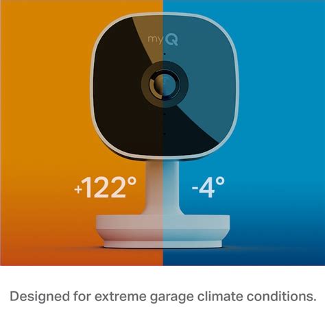 Chamberlain myQ Indoor 1 -Camera Plug-in Garage No internal memory ...