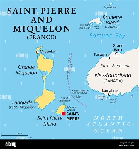 Simple Map Of Canada In French