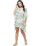 Buy SOURBH Women's Faux Georgette Beach Wear Kaftan Cover ups (SK454 ...