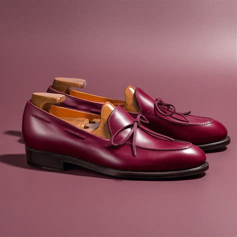 Burgundy Leather Yukon Loafers – Costoso Italiano