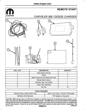 Dodge Rf Hub Problems - Fill Online, Printable, Fillable, Blank | pdfFiller