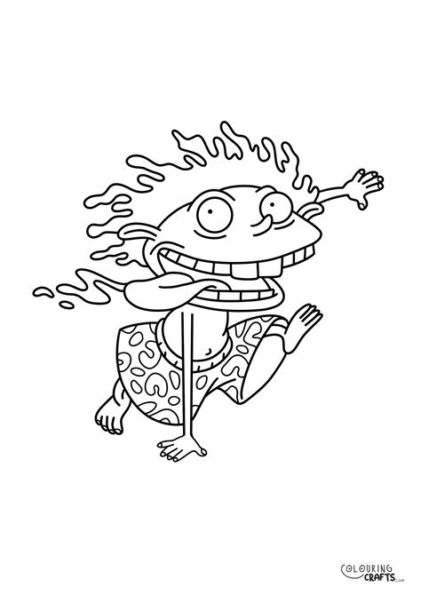 The Wild Thornberrys Donnie Colouring Page - Colouring Crafts