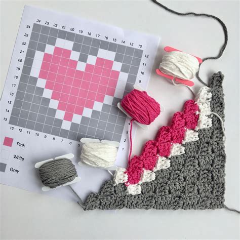 C2C Crochet Tutorial 的图像结果