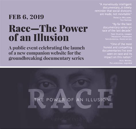 Join the Open Forum RACE - The Power of an Illusion - National ...