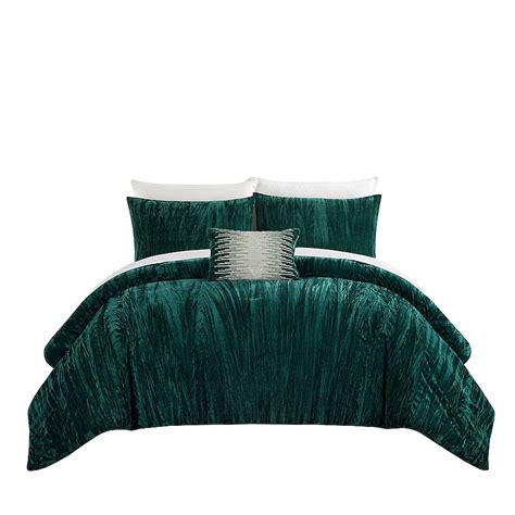 Chic Home Design Westmont 8-Piece Green King Comforter Set in the ...
