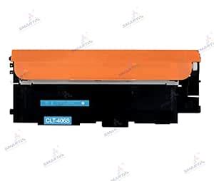 Smart Toner Cartridge CLT-406S Cyan Compatible for Samsung CLP-360, CLP ...