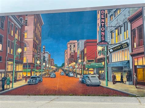 A Guide To The Portsmouth Ohio Floodwall Murals