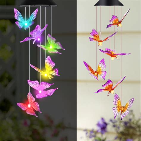 Buy Combo: Solar Butterfly Wind Chimes - Magical Outdoor Lights – ekhasa