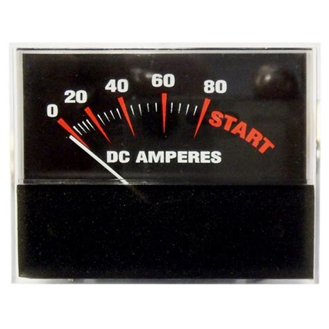 PR96-80B - Amp Meter 0-80A w/Boost Snap-In w/Inductive Pick-Up for Bat ...