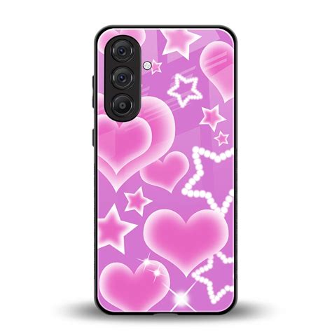 Pink Celestia Phone Case for Samsung Galaxy A36 5G | Glass Case – Boujee