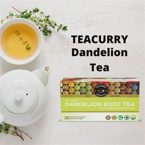 Buy Himalayan Dandelion Root Tea to help with detox your body and liver