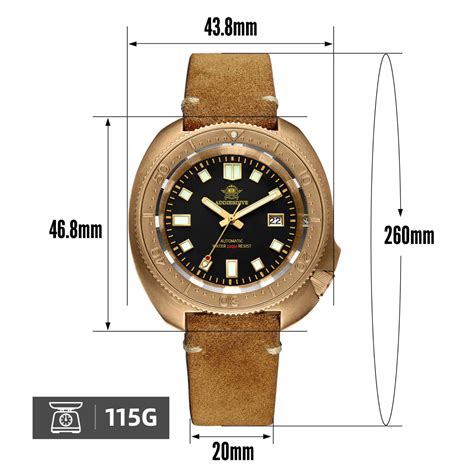 ADDIESDIVE® Bronze Turtle Diving Watch 200M (AD2104） – DREAM WATCHES