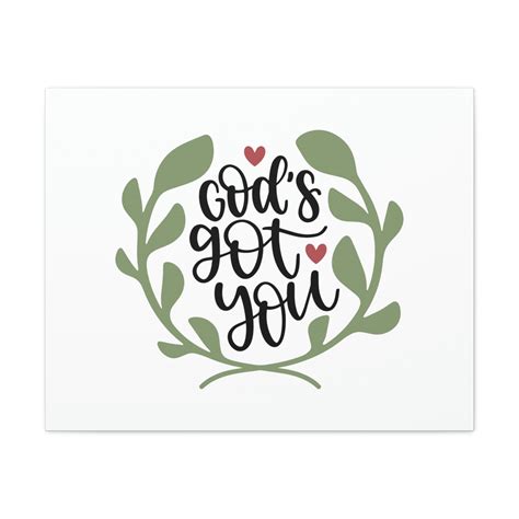 Scripture Walls Psalm 55:22 God's Got You Bible Verse Canvas Christian ...
