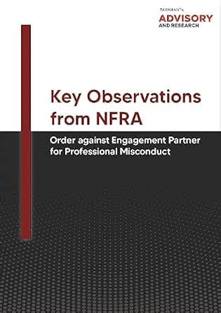Taxmann's Analysis | Key Observations from NFRA Order Against ...
