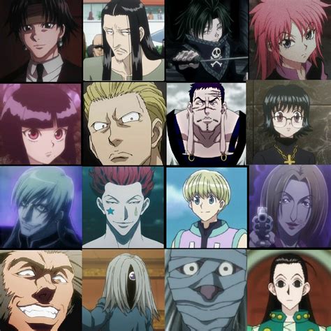 Spiders Hxh Members Names _ What is each Spider’s role in the Troupe ...