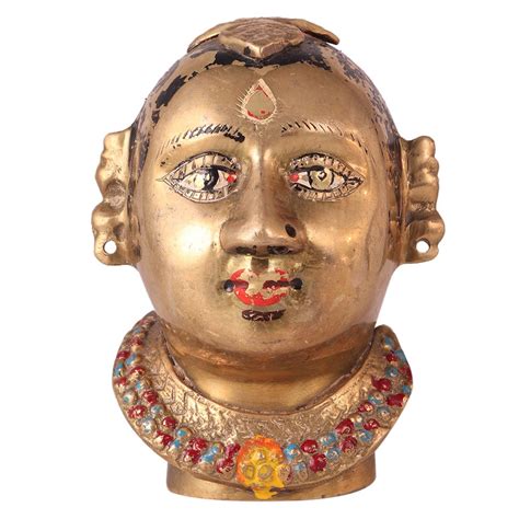 Handmade Brass Gangaur Gauri Head