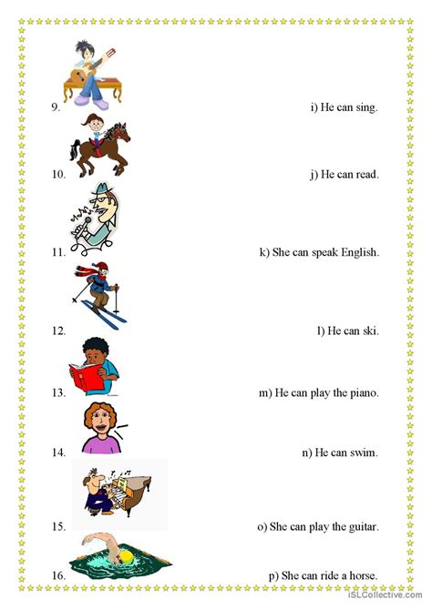 Hobbies ESL Worksheet 的图像结果