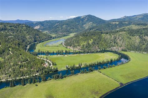 St Joe River Scenic Byway, near St. Maries photo credit Idaho Tourism ...