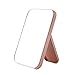 TOMATUS Glass Rectangle Cosmetic Makeup Mirror With Stand, Portable ...