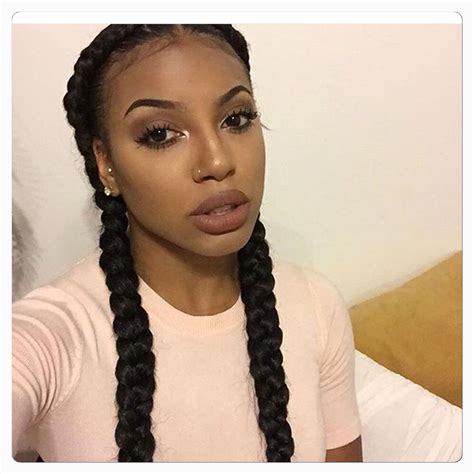 Simple protective style | Two braid hairstyles, Weave hairstyles ...