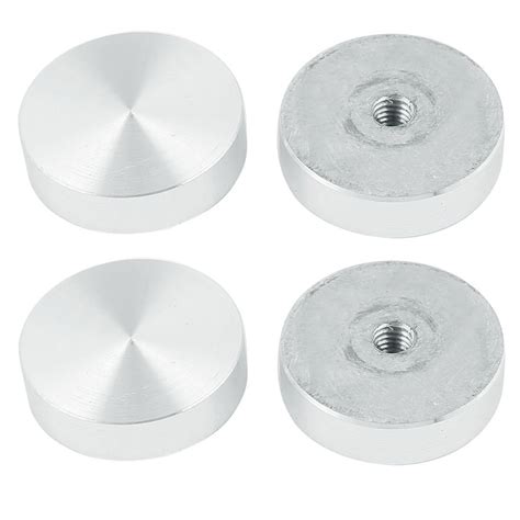 RANDWICK M6 Thread 30mm Diameter Round Shape Aluminum Disc Hardware ...