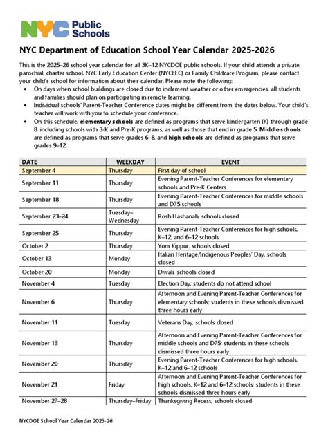School Year 2025-26 Calendar | PDF | Educational Institutions | Schools