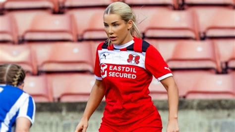 OnlyFans model Madelene Wright reflects on first season back in football as she admits she's ...