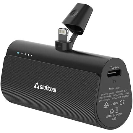 Stuffcool PB9063W 5000mAh Magnetic Powerbank Compatible with Apple ...