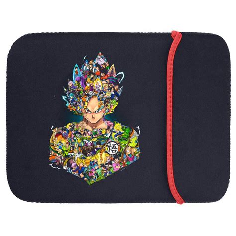 Printed Neoprene Reversible Laptop & Tablet Sleeve - Anime Legendary ...