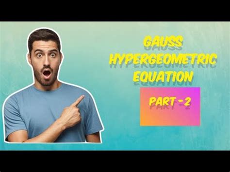 Image result for Notes Hypergeometric